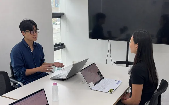모드하우스 박재현 CPO 인터뷰 모습